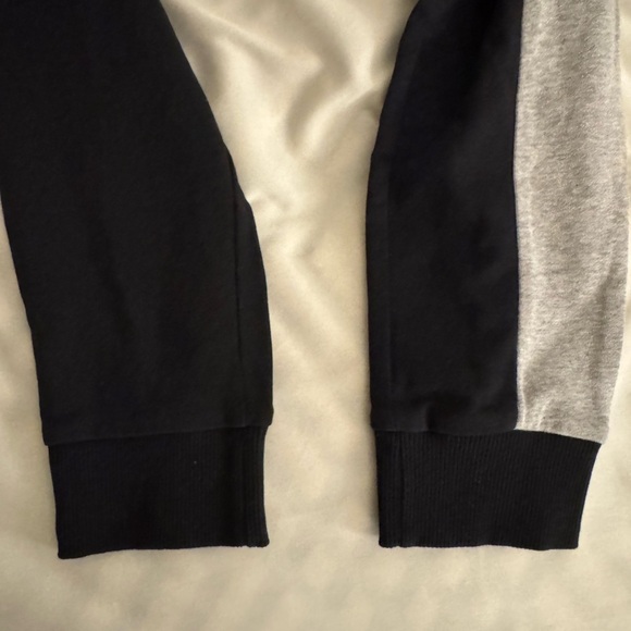 Adidas Colorblock Black and Gray Joggers- Small - Picture 5 of 6